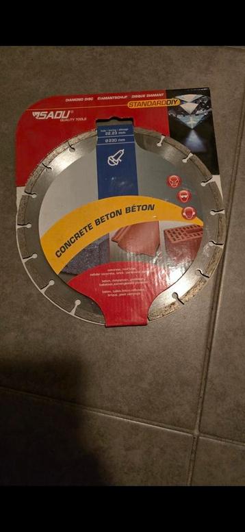 Diamandschijf nog nieuw in verpkakking! beschikbaar voor biedingen