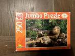 Puzzel Dinosaurs Disney (250 stuks) - Jumbo, Minder dan 500 stukjes, Gebruikt, Ophalen of Verzenden, Legpuzzel