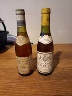2 bouteille 1985 et 1981 (pouilly fume et pouilly fuisse), Collections, Comme neuf, Enlèvement ou Envoi