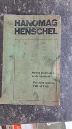 Hanomag Henschel F85 F86, Ophalen