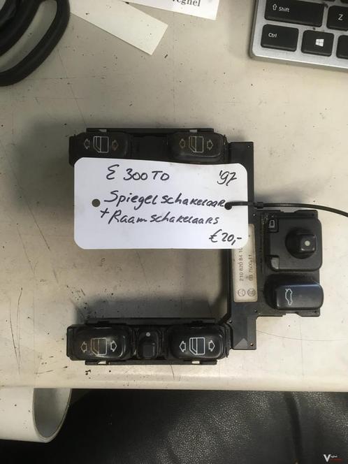 Mercedes E 300td raam en spiegel bediening  1997, Auto-onderdelen, Dashboard en Schakelaars, Gebruikt, Ophalen of Verzenden