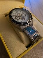 Mooie invicta horloge, nieuw in doos !, Staal, Staal, Polshorloge, Nieuw