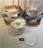 2 Nieuwe Microwave Potten met toebehoren, Huis en Inrichting, Keuken | Potten en Pannen, Ophalen of Verzenden, Nieuw
