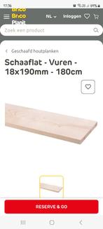 Houten planken, Doe-het-zelf en Bouw, Ophalen, Minder dan 25 mm, Nieuw, Plank