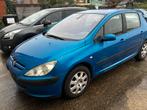 Peugeot 307 1.4 benzine 160dkm word gekeurd voor verkoop, Auto's, Blauw, Handgeschakeld, Particulier, 5 deurs