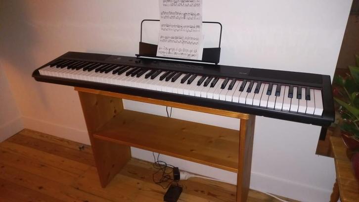 Fazley FSP 200-BK piano with 88 keys, Muziek en Instrumenten, Piano's, Zo goed als nieuw, Piano, Zwart, Digitaal, Ophalen of Verzenden