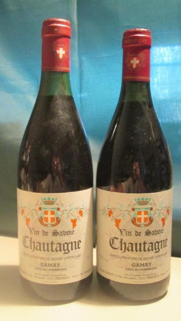 2x Vin de Savoie - Chautagne - Gamay beschikbaar voor biedingen