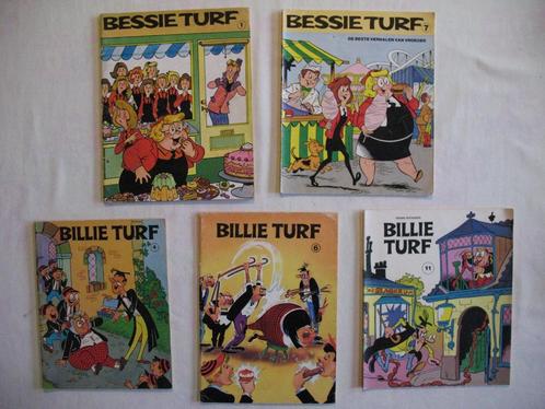Bessie en BillieTurf, 5 stuks, 1ste druk, Livres, BD, Plusieurs BD, Enlèvement ou Envoi