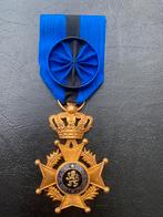 Lot 37: medaille leopold II orde, Ophalen of Verzenden