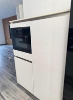 MATGLANS RECHTE GREEPLOOS KEUKEN MET KASTENWAND, Huis en Inrichting, Keuken | Complete keukens, Ophalen, Wit, Dubbelwandige keuken