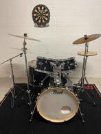 Pearl Drumkit + Istanbul Cymbals + Accessories, Muziek en Instrumenten, Drumstellen en Slagwerk, Zo goed als nieuw, Pearl