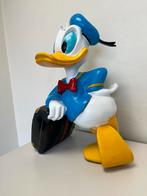 Statue Disney Donald Duck avec valise, Comme neuf, Donald Duck, Statue ou Figurine, Enlèvement ou Envoi