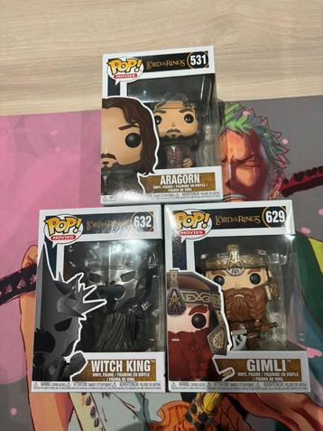  Funko Pop! Movies: Lord of the Rings BUNDLE
