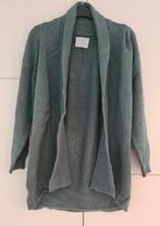 Zara lauriergroene open gilet voor meisjes, maat 134, Kinderen en Baby's, Kinderkleding | Maat 134, Gebruikt, Meisje, Trui of Vest