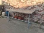 Padoek tuintafel, Ophalen