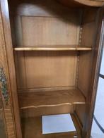 Vitrinekast, Ophalen, Gebruikt, 100 tot 150 cm, Eikenhout