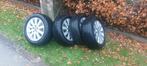 Alu velgen met winterbanden VW PASSAT 205/55R16 91H, Auto-onderdelen, Ophalen, Gebruikt, Velg(en), 16 inch