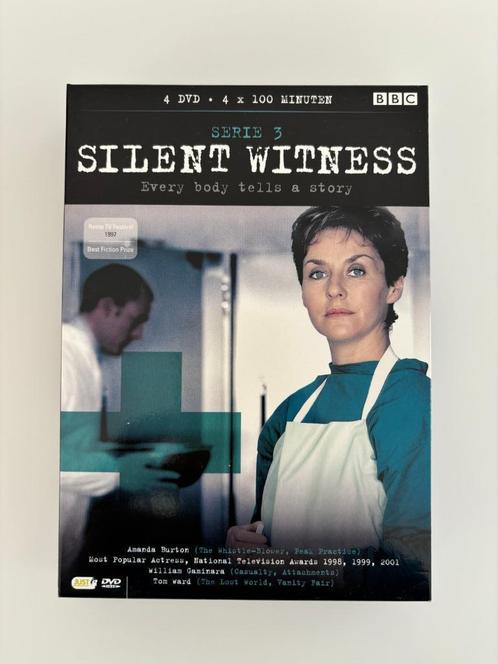 4 DVD Box Silent Witness S3, Cd's en Dvd's, Dvd's | Tv en Series, Zo goed als nieuw, Thriller, Boxset, Alle leeftijden, Ophalen of Verzenden