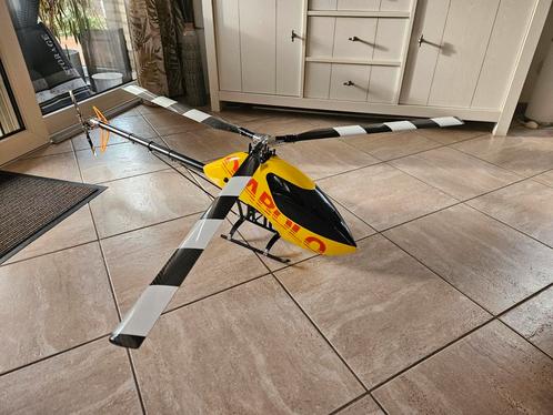 Minicopter Diabolo 700 3 blads, Kontronik, Futaba, Scorpion, Hobby en Vrije tijd, Modelbouw | Radiografisch | Helikopters en Quadcopters