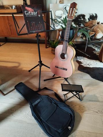 🍀Complete Gitaar-set Salvador Cortez🍀 beschikbaar voor biedingen