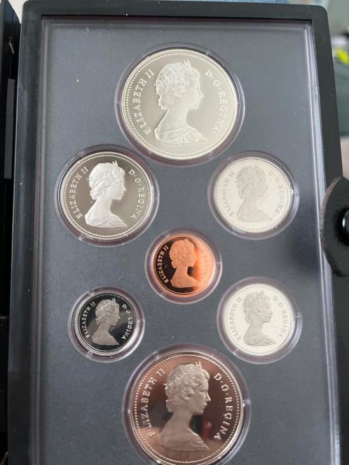 prachtige proof set van de Royal Canadian Mint uit 1981., Postzegels en Munten, Munten | Europa | Niet-Euromunten, Setje, Overige landen