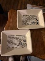 Gien set 6 steak borden + brochettebord 1 normaal en 1 groot, Huis en Inrichting, Ophalen of Verzenden, Zo goed als nieuw, Bord(en)