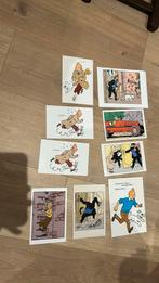 Kuifje tintin 9 postkaarten, Verzamelen, Ophalen of Verzenden, Kuifje, Nieuw