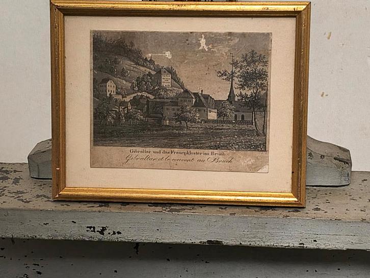 Lot 5 x Gravures, Antiek en Kunst, Kunst | Etsen en Gravures, Ophalen of Verzenden
