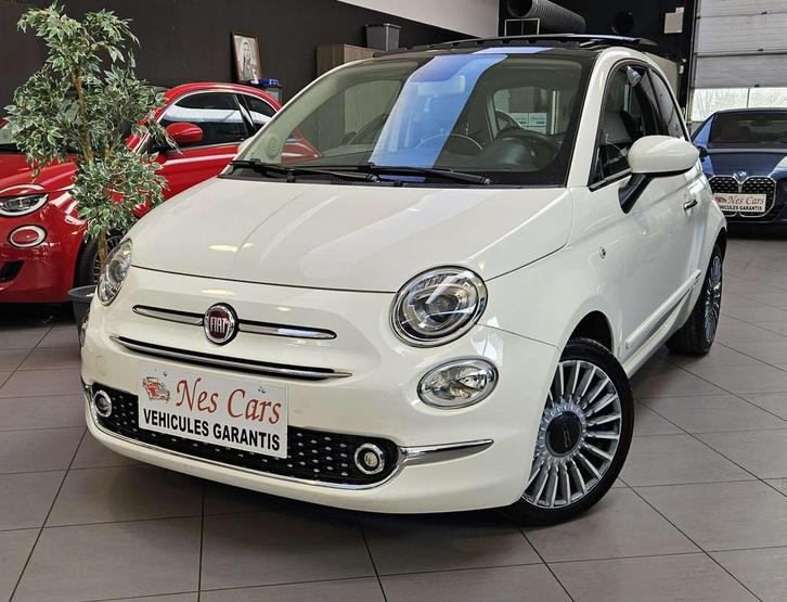 Fiat 500 1.2iBOITE AUTO,TOIT OUVRANT,GPS,GARANTIE 1 AN, Auto's, Fiat, Te koop, ABS, Airbags, Airconditioning, Bluetooth, Boordcomputer