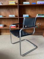 Marcel Breuer stoel chrome, Huis en Inrichting, Stoelen, Ophalen, Zwart, Zo goed als nieuw, Marcel Breuer