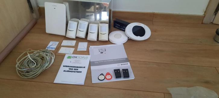 Alarmsysteem Bosh met afstandsbediening en, Doe-het-zelf en Bouw, Alarmsystemen, Gebruikt, Detector, Sensor of Melder, Overige soorten