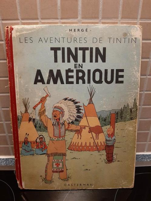 Tintin et l'Amérique 1949, Livres, BD, Utilisé, Enlèvement ou Envoi
