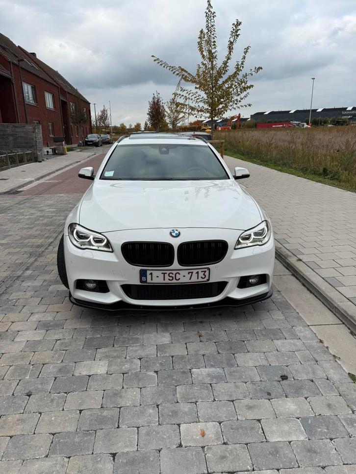 BMW 535i xdrive, Auto's, BMW, Particulier, 5 Reeks, Benzine, Euro 6, Break, 5 deurs, Automaat, Wit, Bruin, Leder, Vierwielaandrijving