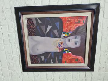 Gestileerde modernistische vrouw die schildert #klimt #Picas beschikbaar voor biedingen