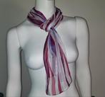 Chiffon sjaal "162x29cm", Ophalen of Verzenden, Zo goed als nieuw, Sjaal