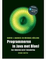 Programmeren in Java met BlueJ, Neuf, Enlèvement ou Envoi, Langage de programmation ou Théorie, David J. Barnes