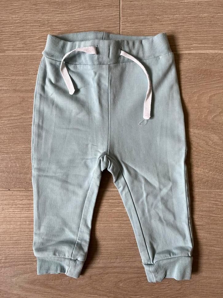 Lichtblauw Name It babybroekje – maat 62, Kinderen en Baby's, Babykleding | Maat 62, Zo goed als nieuw, Broekje, Ophalen of Verzenden