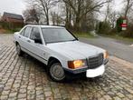 Mercedes 190 2.5d oldtimer boîte auto airco  an1986, Achat, Entreprise, Bleu, Automatique