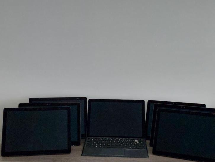 LOT de 7 Tablettes DELL Core i5 7e/8e/10e Gen avec 16 Go RAM, Computers en Software, Windows Tablets, Gebruikt, 12 inch, Ophalen