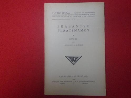 Jan Lindemans en C. Theys: Dworp (Toponymica), Boeken, Geschiedenis | Stad en Regio, Gelezen, Ophalen of Verzenden
