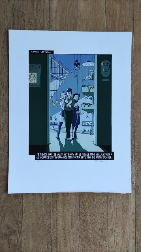 Zeefdruk 7/100, Antiek en Kunst, Kunst | Litho's en Zeefdrukken, Ophalen