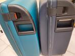 2 valises de voyage rigides à roulettes, Enlèvement ou Envoi, Utilisé, Plastique dur, Clé