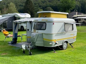 Eriba Touring Puck + originele voortent + luifel, Particulier, Siège standard, Jusqu'à 500 kg, Eriba