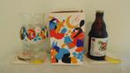 Duvel Glas Hedof Limited Edition + 1 Duvel + Viltjes, Ophalen of Verzenden, Zo goed als nieuw, Glas of Glazen, Duvel