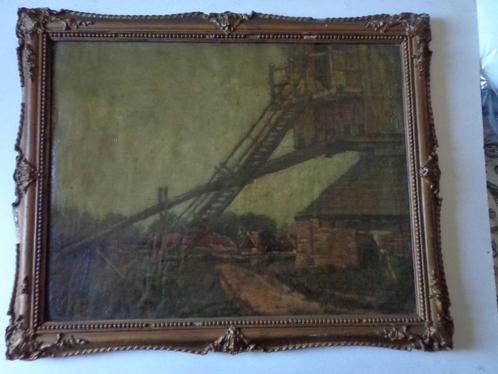 impressionistisch schilderij Molen door Paul Sterpin, Antiek en Kunst, Kunst | Schilderijen | Modern, Ophalen