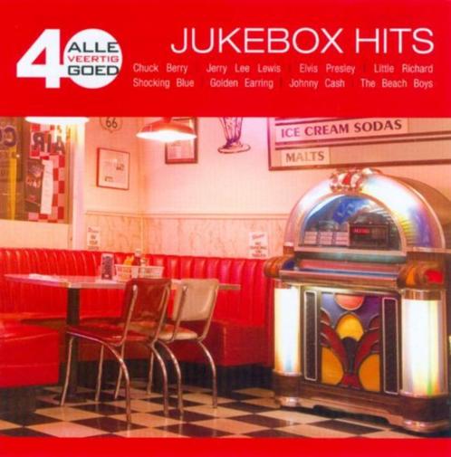 1299 - ALLE 40 GOED - JUKEBOX HITS - 2CD - NIEUW, CD & DVD, CD | Compilations, Neuf, dans son emballage, Pop, Envoi