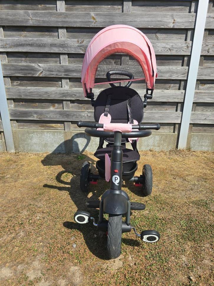 QPlay Rito Air Deluxe Meisjes, Fietsen en Brommers, Fietsen | Driewielers, Zo goed als nieuw, Duwstang, Ophalen