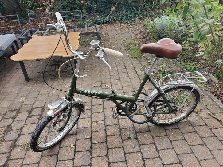 Vintage Vouwfiets Raleigh Twenty 1970, Fietsen en Brommers, Fietsen | Vouwfietsen, Gebruikt, Ophalen