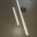 2  TL  armaturen met lamp 1 x 124 cm en 1 x 65 cm, Ophalen, Zo goed als nieuw