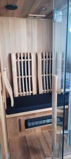 Infrarood sauna, Sport en Fitness, Sauna, Ophalen, Zo goed als nieuw, Infrarood, Complete sauna